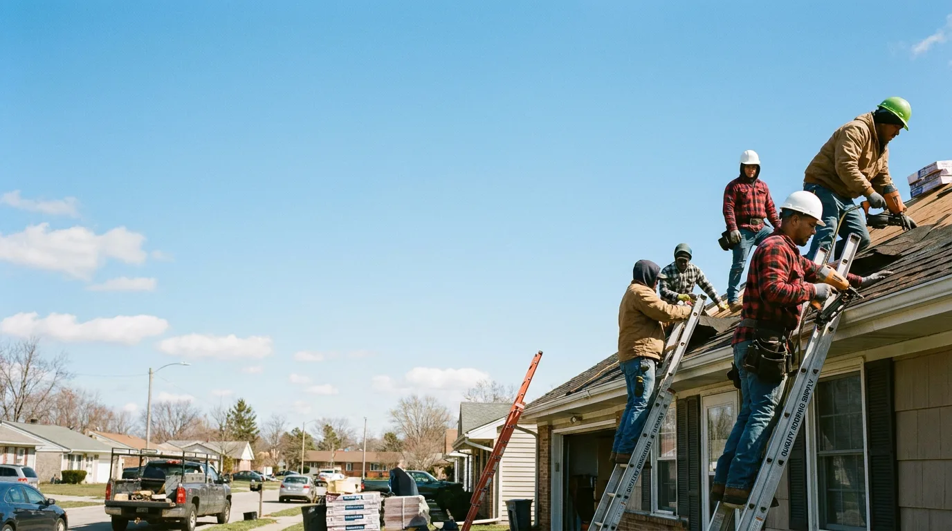 Roofing in Kingsford Heights, IN near me